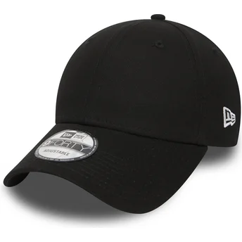 Petten gebogen zwart verstelbare band 9FORTY Basic Flag van New Era