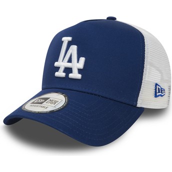 Gorra trucker azul Clean A Frame de Los Angeles Dodgers MLB de New Era