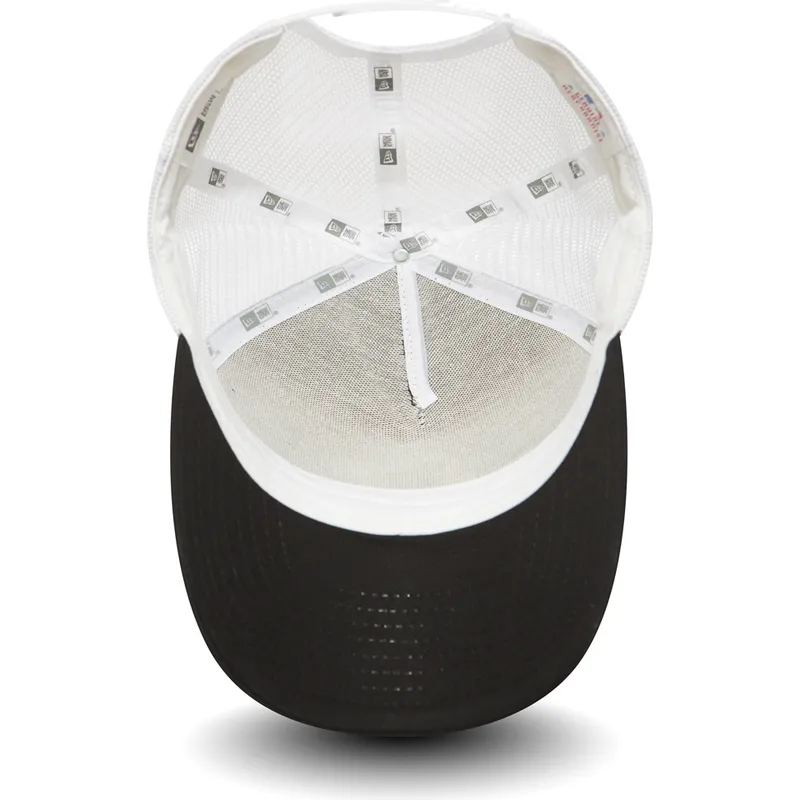 petten-gebogen-zwart-snapback-clean-a-frame-van-los-angeles-dodgers-mlb-van-new-era