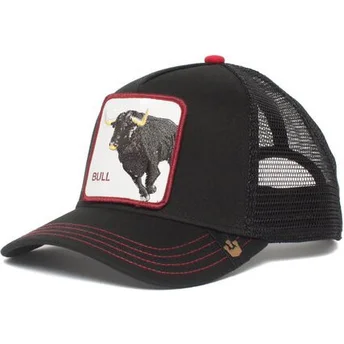 gorra-trucker-negra-toro-bull-honky-de-goorin-bros