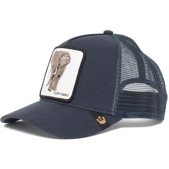petten-gebogen-marineblauw-snapback-elephant-the-farm-van-goorin-bros