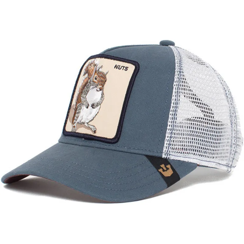 petten-gebogen-blauw-snapback-voor-kinderen-silly-kids-the-farm-van-goorin-bros