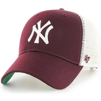 Gorra trucker granate de New York Yankees MLB MVP Branson de 47 Brand