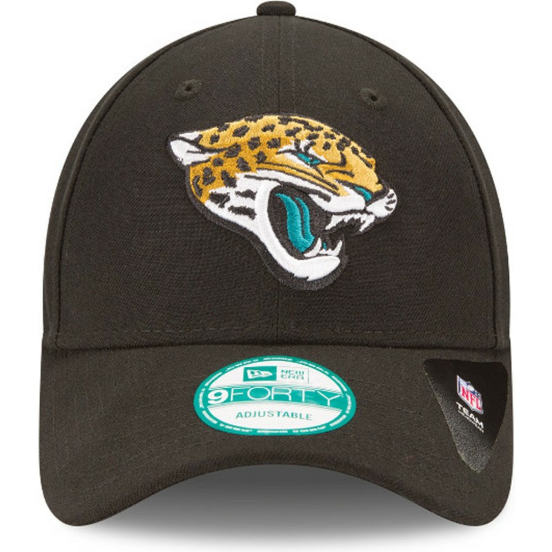 new-era-curved-brim-9forty-the-league-jacksonville-jaguars-nfl-black-adjustable-cap