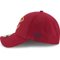 petten-gebogen-rood-verstelbaar-9forty-the-league-van-cleveland-cavaliers-nba-van-new-era
