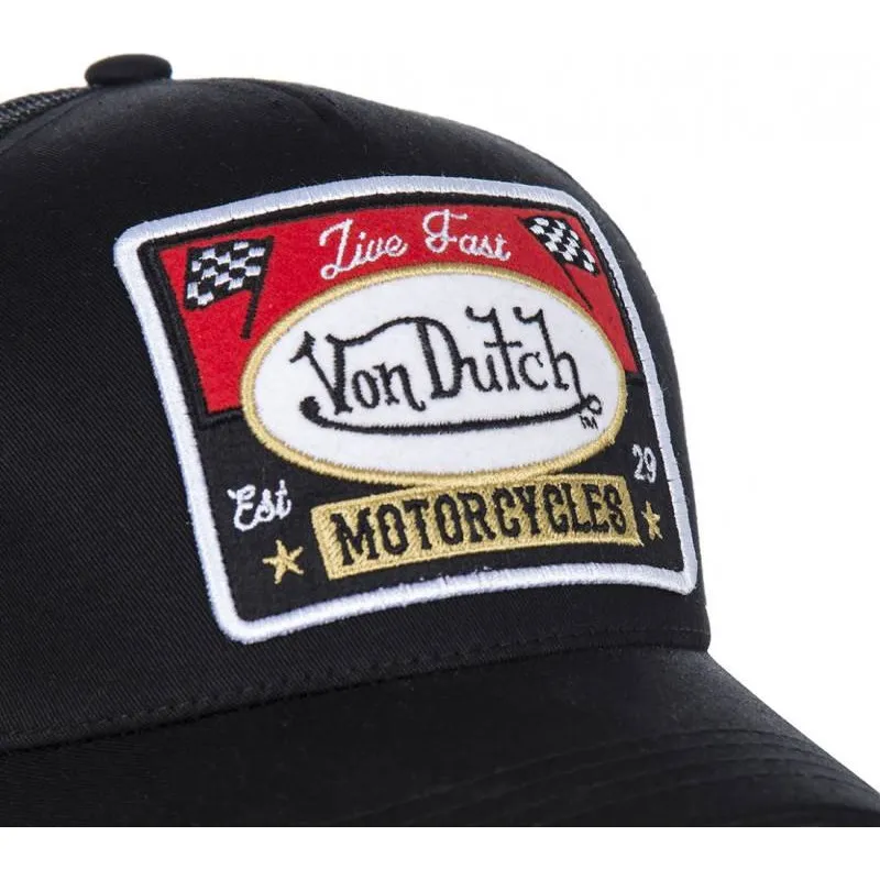 petten-gebogen-zwart-verstelbare-band-van-von-dutch petten-gebogen-zwart-verstelbare-band-van-von-dutch