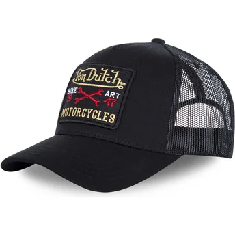 Wyginięta czapka czarna z regulacją BLACKY2 Von Dutch