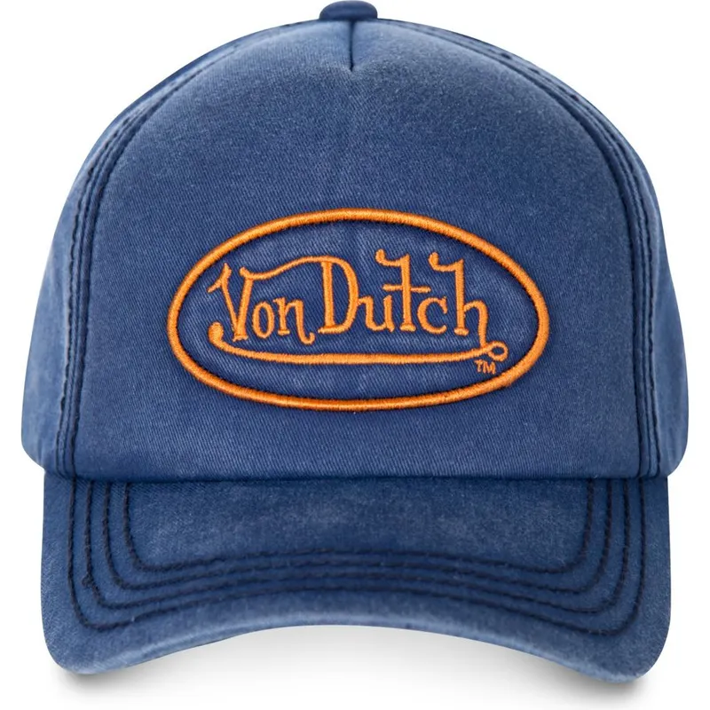 petten-gebogen-blauw-verstelbaar-bob06-van-von-dutch