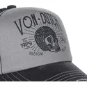 cappellino-visiera-curva-grigio-e-nero-regolabile-crew1-di-von-dutch