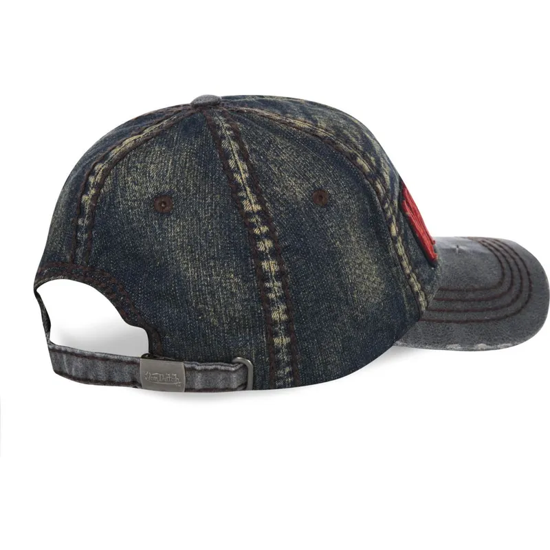 petten-gebogen-blauw-verstelbare-band-van-von-dutch