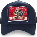 petten-gebogen-marineblauw-snapback-van-von-dutch