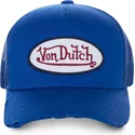 petten-gebogen-blauw-snapback-fresh02-van-von-dutch