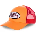 petten-gebogen-oranje-snapback-van-von-dutch