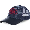 petten-gebogen-blauw-snapback-harry-van-von-dutch