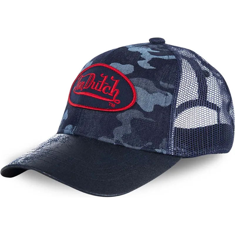 petten-gebogen-blauw-snapback-harry-van-von-dutch