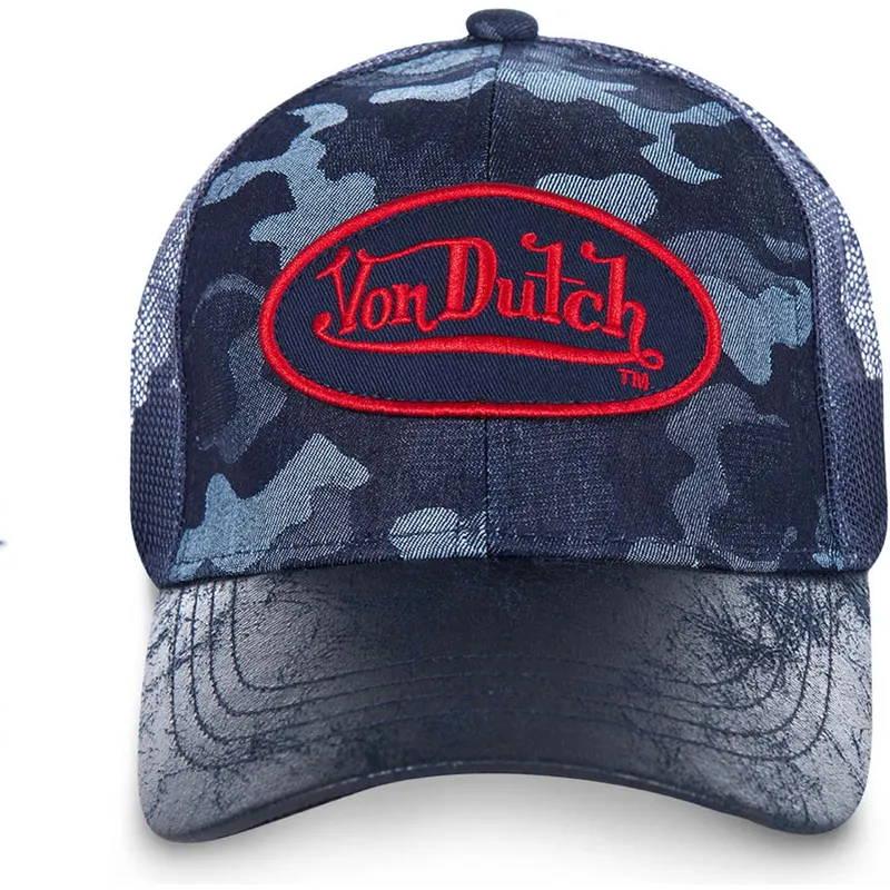 petten-gebogen-blauw-snapback-harry-van-von-dutch