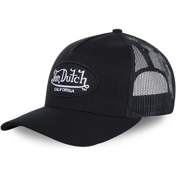 Petten gebogen zwart snapback LOFB van Von Dutch