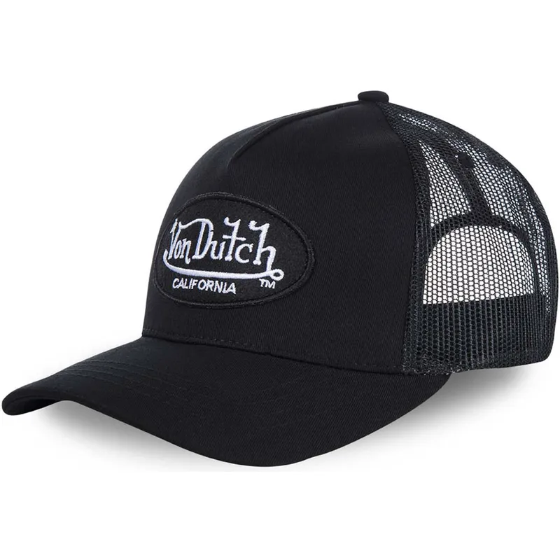 petten-gebogen-zwart-snapback-van-von-dutch