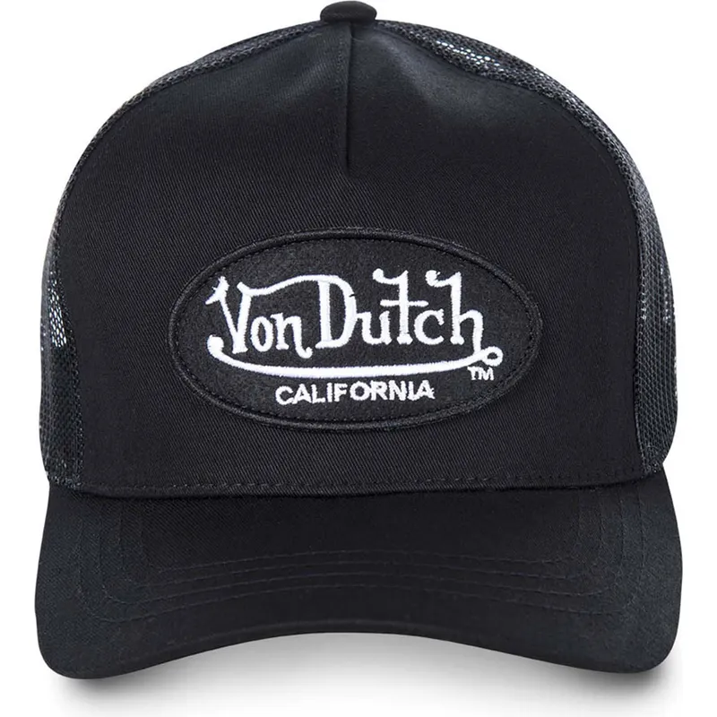 petten-gebogen-zwart-snapback-van-von-dutch