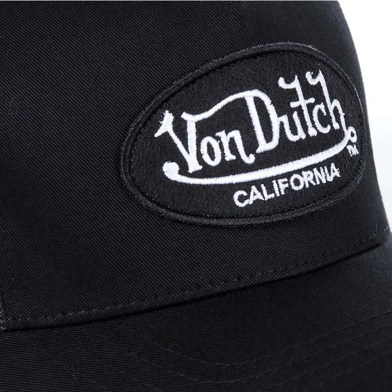 petten-gebogen-zwart-snapback-van-von-dutch
