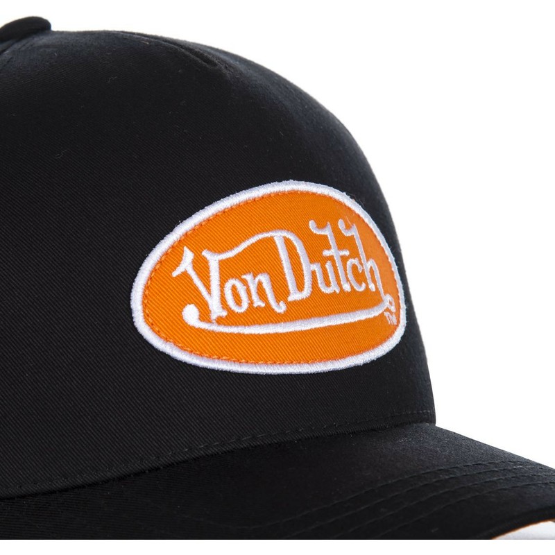 von-dutch-curved-brim-manor-black-adjustable-cap