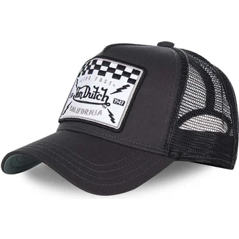 Sort trucker-kasket SQUARE8B fra Von Dutch