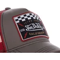 von-dutch-square17-trucker-cap-braun-und-rot