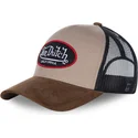 cappellino-trucker-beige-suede-di-von-dutch