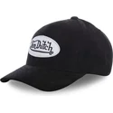petten-gebogen-zwart-verstelbaar-suede7-van-von-dutch