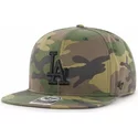 47-brand-flat-brim-black-logo-los-angeles-dodgers-mlb-captain-grove-camouflage-snapback-cap