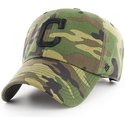 47-brand-curved-brim-black-logo-cleveland-indians-mlb-clean-up-unwashed-camouflage-cap