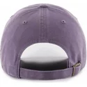 47-brand-curved-brim-new-york-yankees-mlb-clean-up-purple-cap