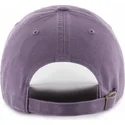 cappellino-visiera-curva-viola-di-new-york-yankees-mlb-clean-up-di-47-brand