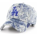 47-brand-curved-brim-blue-logo-los-angeles-dodgers-mlb-clean-up-splat-blue-cap