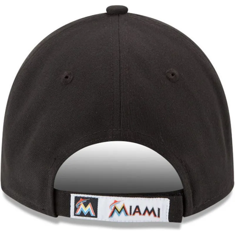 petten-gebogen-zwart-verstelbaar-9forty-the-league-van-miami-marlins-mlb-van-new-era petten-gebogen-zwart-verstelbaar-9forty-the-league-van-miami-marlins-mlb-van-new-era