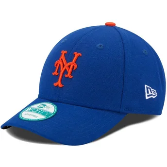 Casquette courbée bleue ajustable 9FORTY The League New York Mets MLB New Era