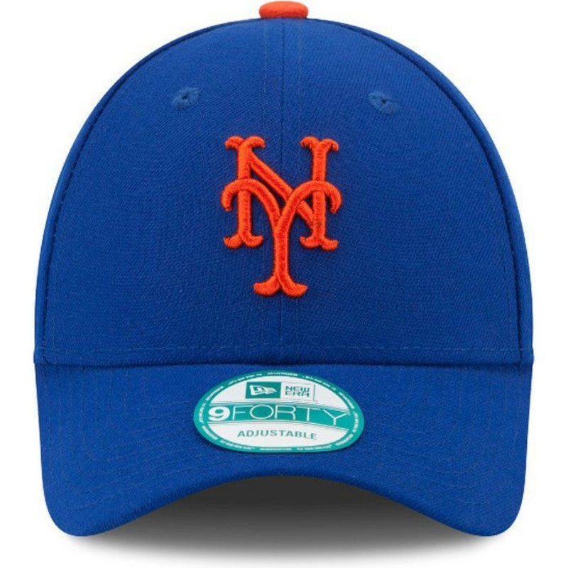 new-era-curved-brim-9forty-the-league-new-york-mets-mlb-blue-adjustable-cap