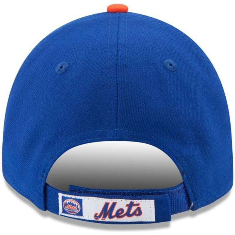 new-era-curved-brim-9forty-the-league-new-york-mets-mlb-blue-adjustable-cap