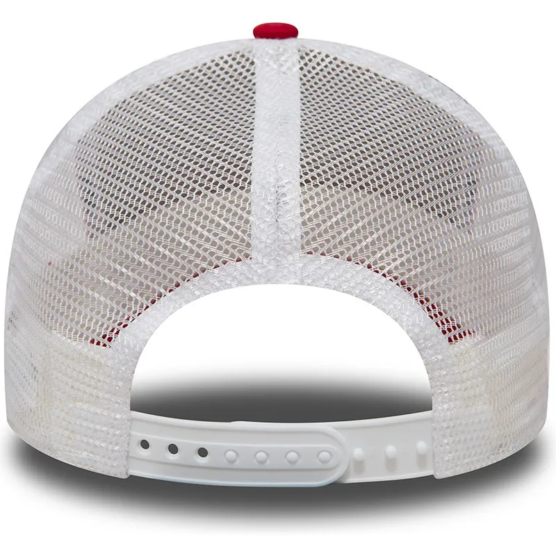 petten-gebogen-rood-snapback-clean-a-frame-2-van-new-york-yankees-mlb-van-new-era