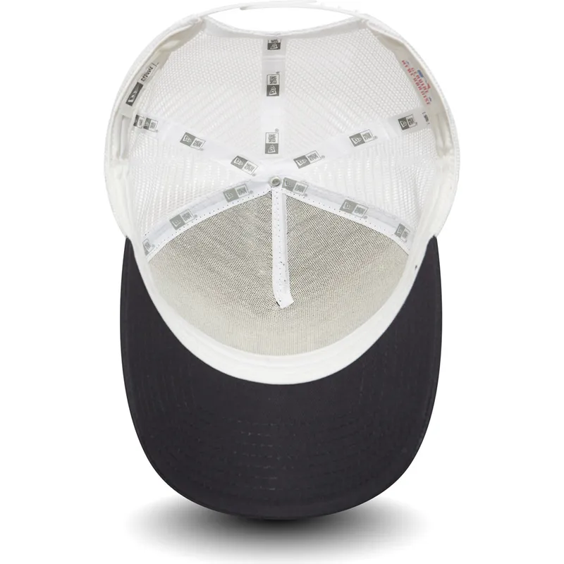 petten-gebogen-marineblauw-snapback-clean-a-frame-2-van-new-york-yankees-mlb-van-new-era