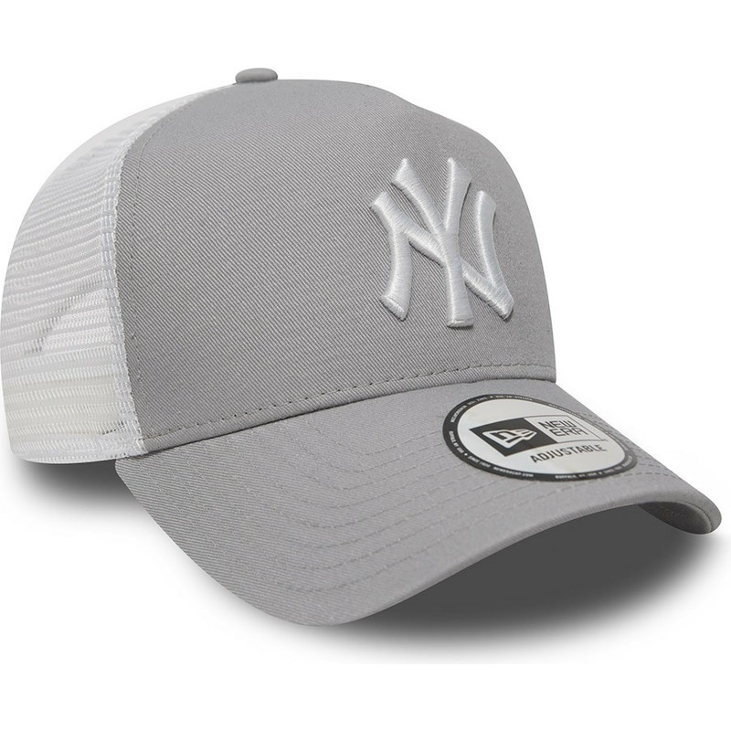 new-era-clean-a-frame-2-new-york-yankees-mlb-grey-trucker-hat
