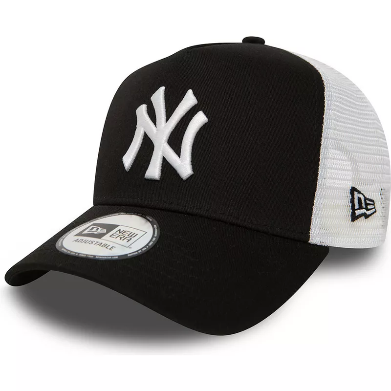 new-era-clean-a-frame-2-new-york-yankees-mlb-black-trucker-hat