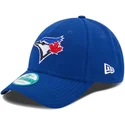 cappellino-visiera-curva-blu-regolabile-9forty-the-league-di-toronto-blue-jays-mlb-di-new-era