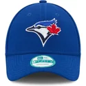 new-era-curved-brim-9forty-the-league-toronto-blue-jays-mlb-blue-adjustable-cap