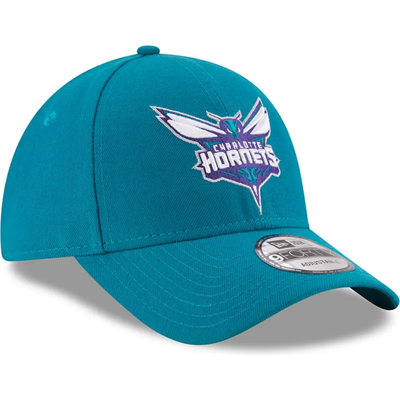 petten-gebogen-blauw-verstelbaar-9forty-the-league-van-charlotte-hornets-nba-van-new-era