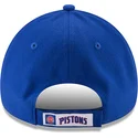 cappellino-visiera-curva-blu-regolabile-9forty-the-league-di-detroit-pistons-nba-di-new-era