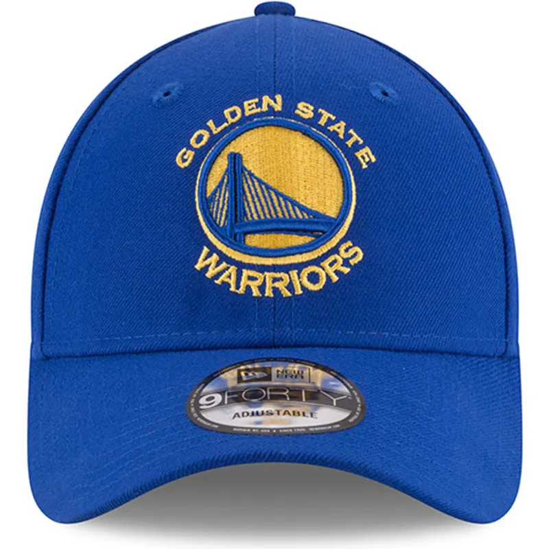 niebieska-regulowana-czapka-z-daszkiem-9forty-the-league-golden-state-warriors-nba-new-era