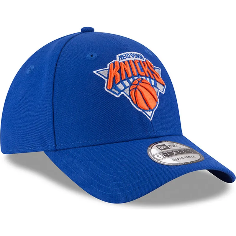justerbar-bla-kurvet-kasket-9forty-the-league-fra-new-york-knicks-nba-fra-new-era