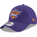 cappellino-visiera-curva-viola-regolabile-9forty-the-league-di-phoenix-suns-nba-di-new-era