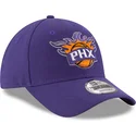 cappellino-visiera-curva-viola-regolabile-9forty-the-league-di-phoenix-suns-nba-di-new-era